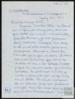 Carta de Marguerite Rand a Miguel Delibes Setién, sobre la preparación de una conferencia en la u...