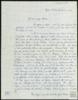 Carta de Juan Arenales del Campo a Miguel Delibes Setién, sobre sus planes laborales en Francia.