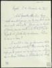 Carta de Jorge Guillén a Miguel Delibes Setién.