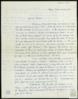 Carta de Juan Arenales del Campo a Miguel Delibes Setién.