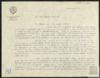Carta de Ernestina Ramallo a Miguel Delibes Setién, agradeciendo los libros enviados para su univ...