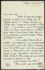 Carta de F. Olmos García a Miguel Delibes Setién.