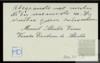 Felicitación de Manuel Alcalde Vicario y Vicenta Escribano de Alcalde a Miguel Delibes Setién por...