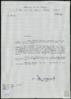 Notificación de concesión del Premio Chevalier dans l´Ordre des Arts et des Lettres.