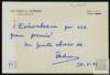 Felicitación de Pedro Álvarez-Quiñones a Miguel Delibes Setién por el Premio Nacional de las Letr...