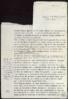 Carta de Carmen Laforet a Miguel Delibes Setién.