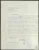 Carta de Bernardo Víctor Carande a Miguel Delibes Setién, sobre carta de presentación al director...