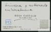 Felicitación de Rosa Castillo a Miguel Delibes Setién por el Premio Miguel de Cervantes.