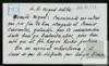 Felicitación de Antonio Gallego Santos a Miguel Delibes Setién por el Premio Miguel de Cervantes.