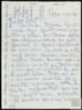 Carta de Concepción Delibes Setién a Miguel Delibes Setién.