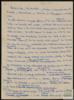Primer original manuscrito del discurso por el Premio Vocento a los Valores Humanos.
