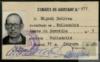 Tarjeta de asociado nº477 de la Asociación Colegial de Escritores de España.