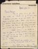 Carta de Francisco Ontañón a Miguel Delibes Setién, disculpándose por no poder ojear las fotograf...