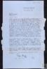 Carta de José Amor a Miguel Delibes Setién, sobre docencia en la Universidad de Maryland (Estados...