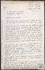 Carta de Miguel Laín a Miguel Delibes Setién, elogiando a su novela "Las ratas".