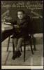 El niño Miguel en su primer Colegio de las Madres Carmelitas de Campo Grande (Valladolid).